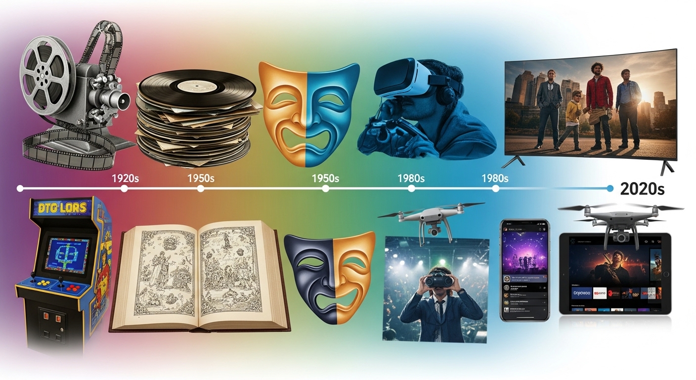 The Ever-Evolving World of Entertainment: From Silver Screens to Digital Dreams